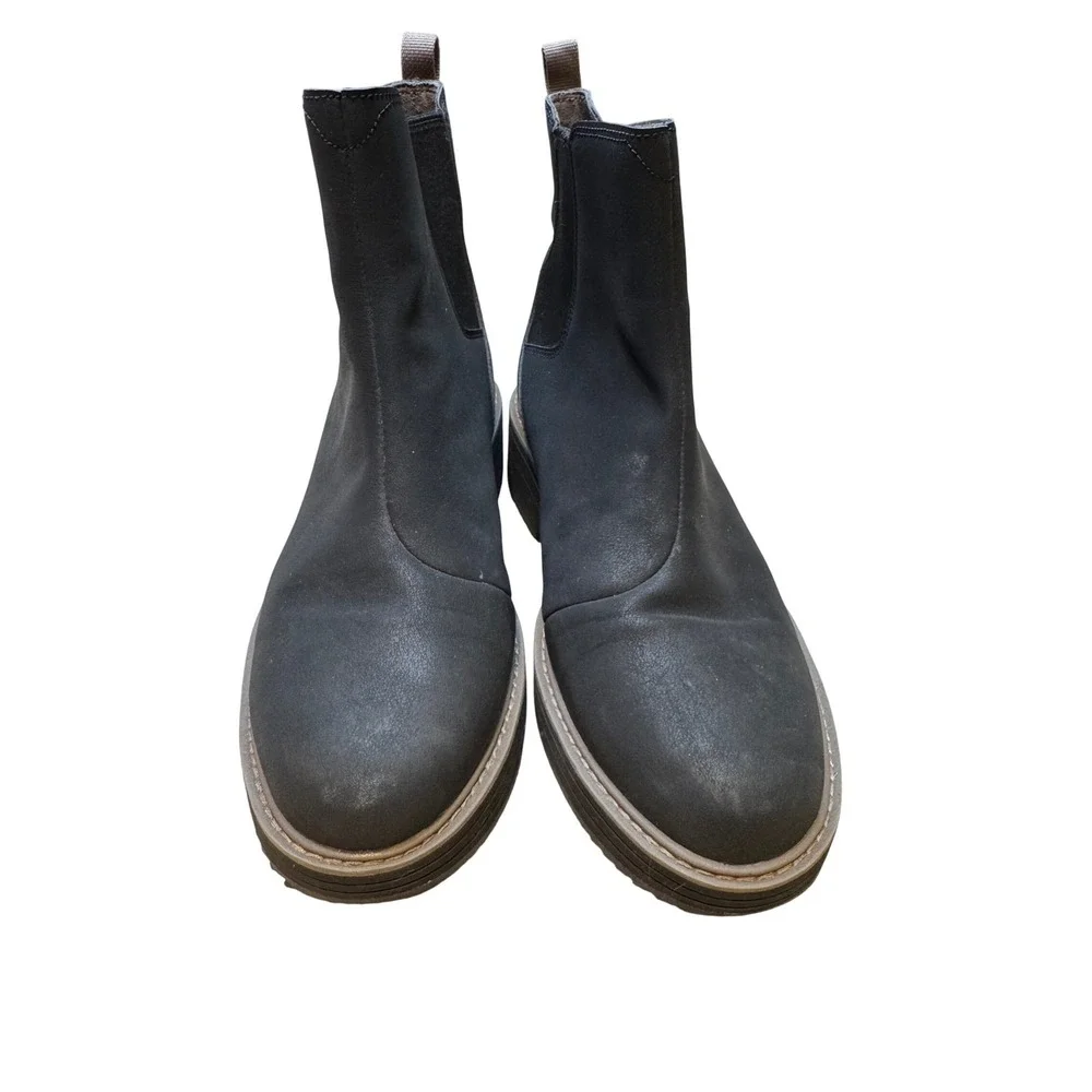 Teva Black Waterproof Chelsea Boots Platform Lug Sole Women's US‎ 9.5 eu 40.5